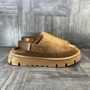 Cliffs by White Mountain Women's size 11 Icebound Chestnut Suede Slingback Clog